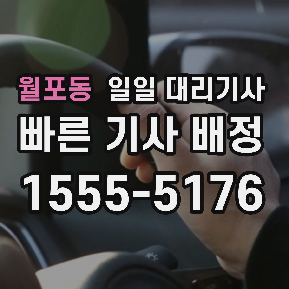 월포동 일일 대리기사