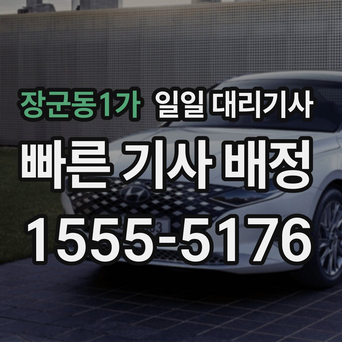 장군동1가 일일 대리기사