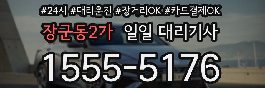장군동2가 일일 대리기사