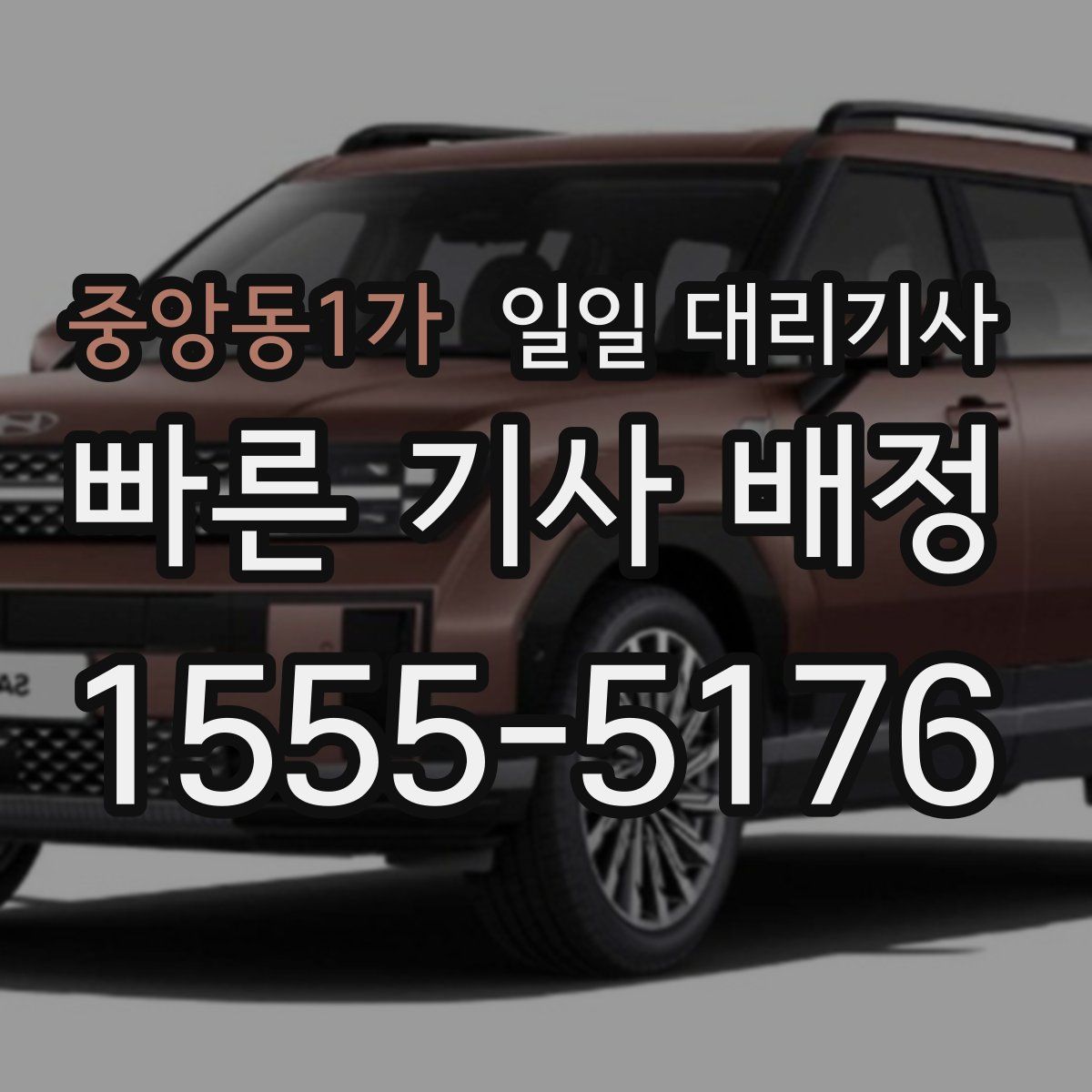 중앙동1가 일일 대리기사