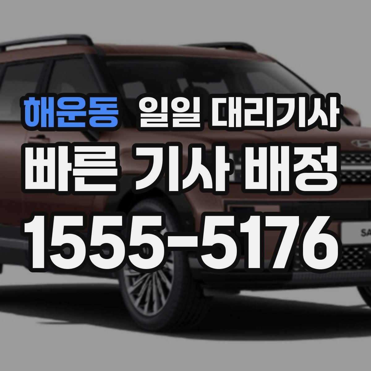 해운동 일일 대리기사