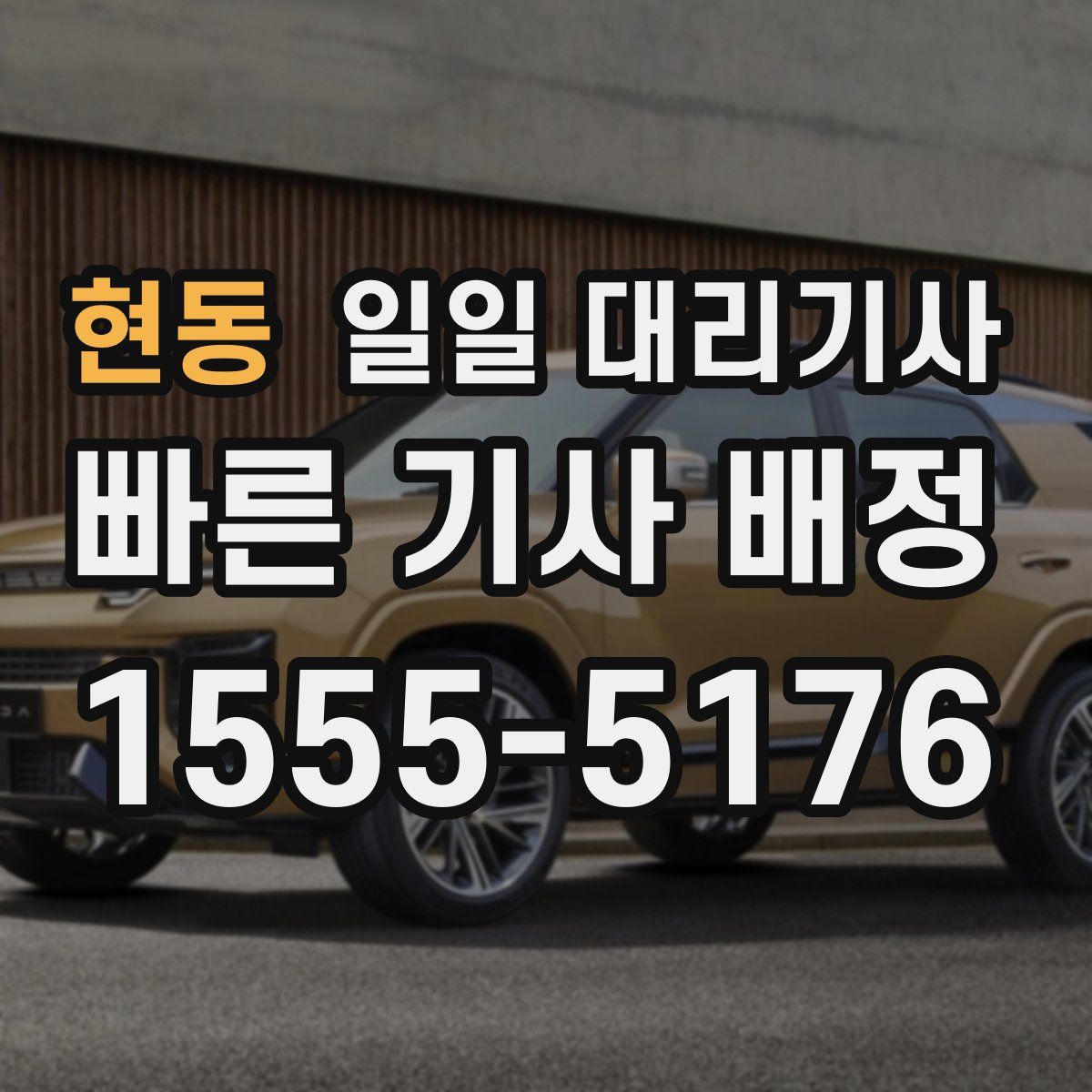 현동 일일 대리기사
