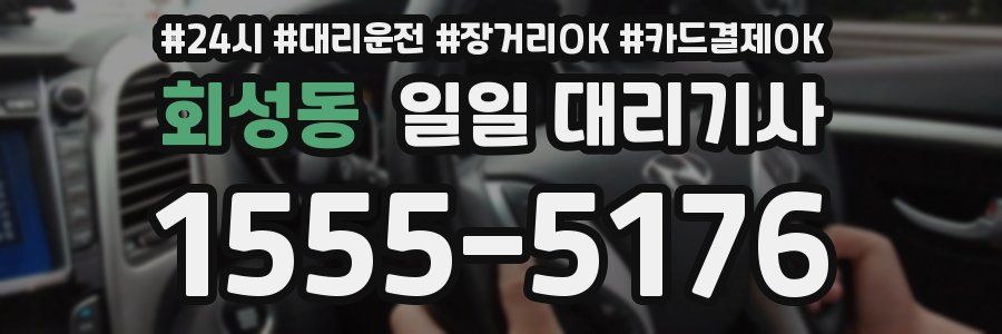 회성동 일일 대리기사