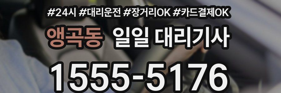 앵곡동 일일 대리기사