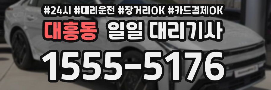 대흥동 일일 대리기사