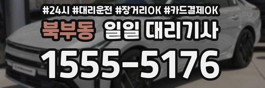 북부동 일일 대리기사