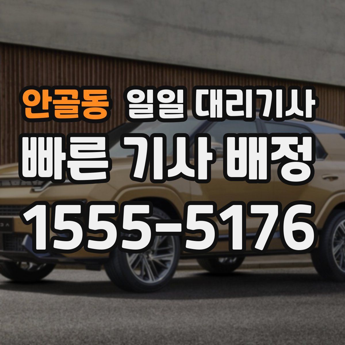 안골동 일일 대리기사