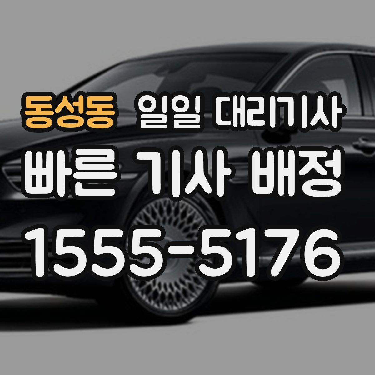 동성동 일일 대리기사