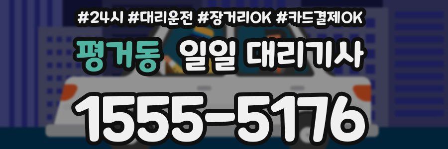 평거동 일일 대리기사