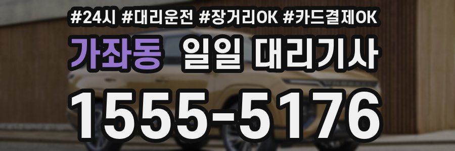 가좌동 일일 대리기사