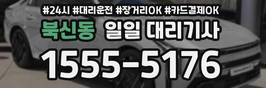 북신동 일일 대리기사