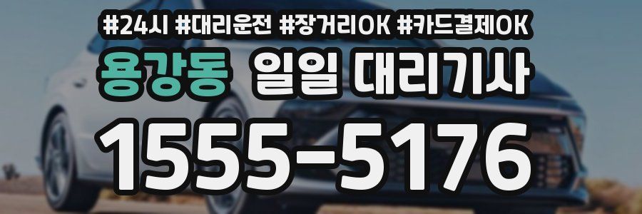 용강동 일일 대리기사