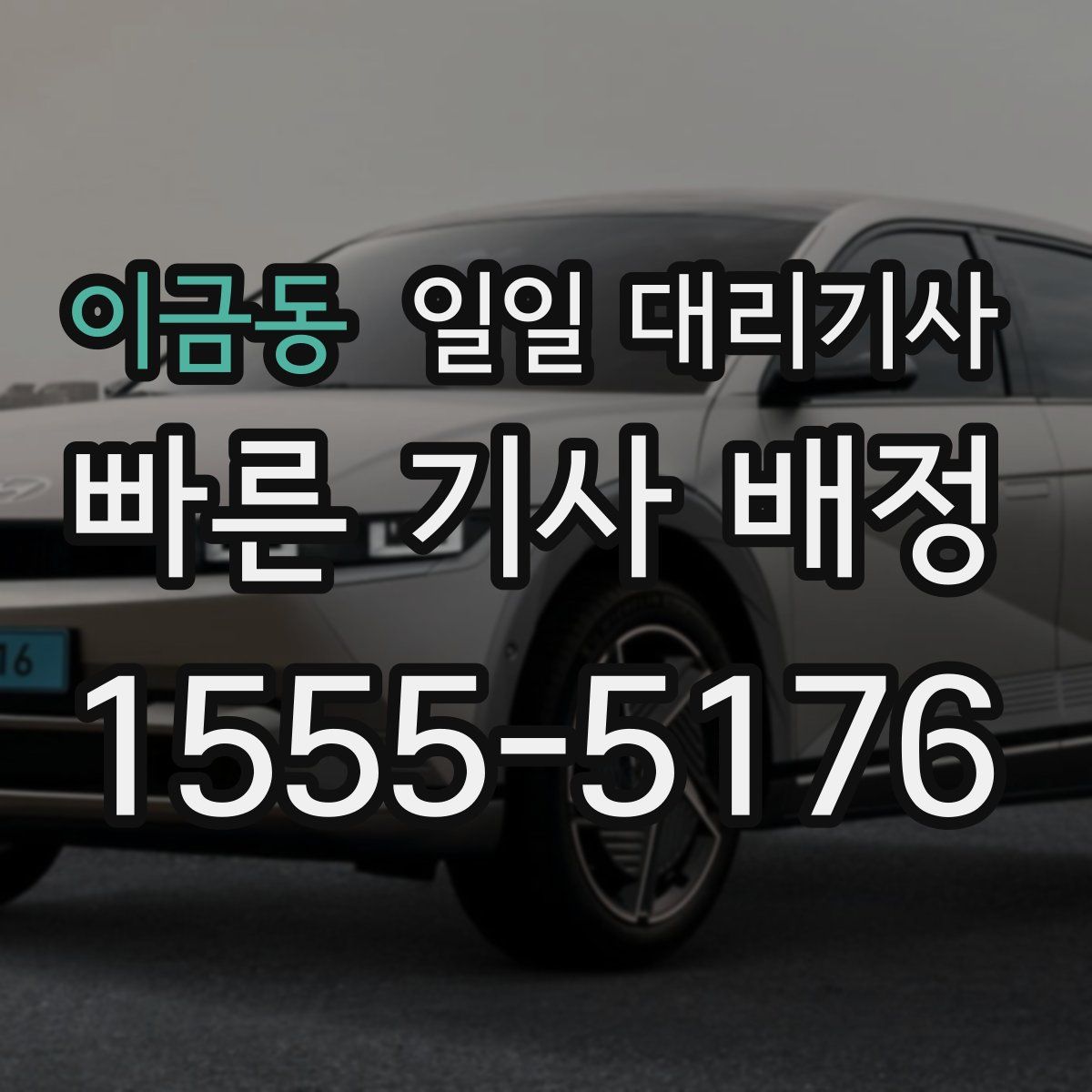 이금동 일일 대리기사