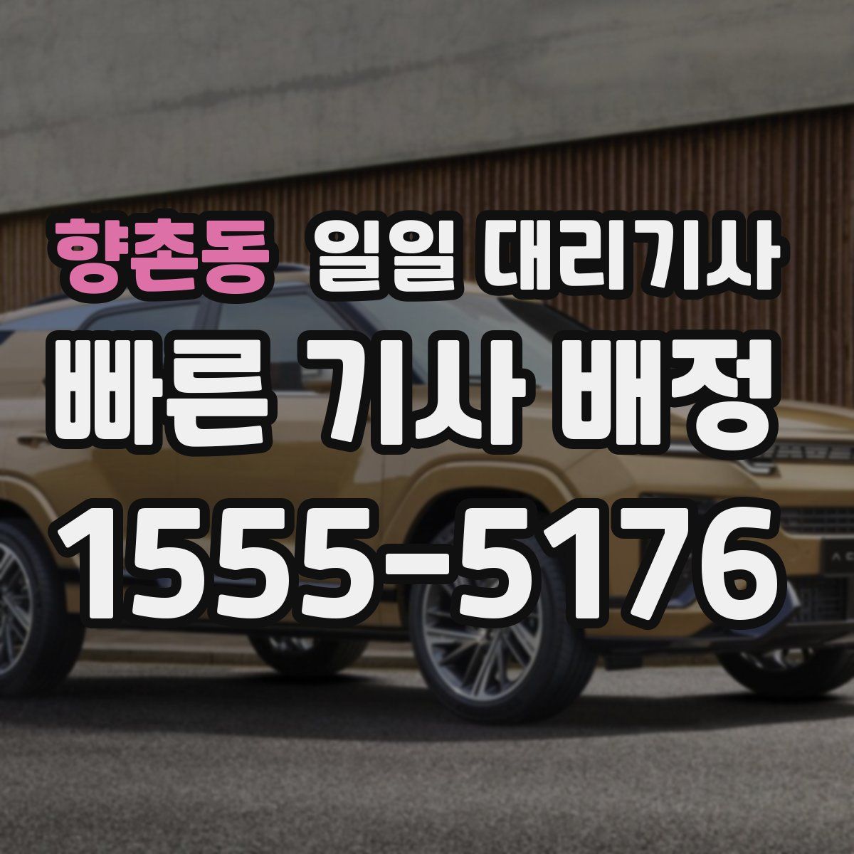 향촌동 일일 대리기사