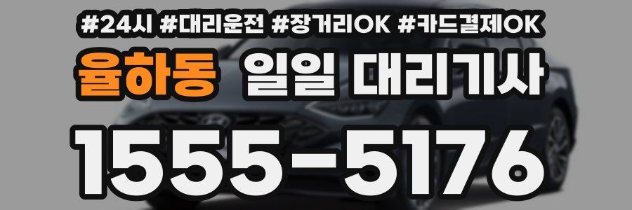 율하동 일일 대리기사