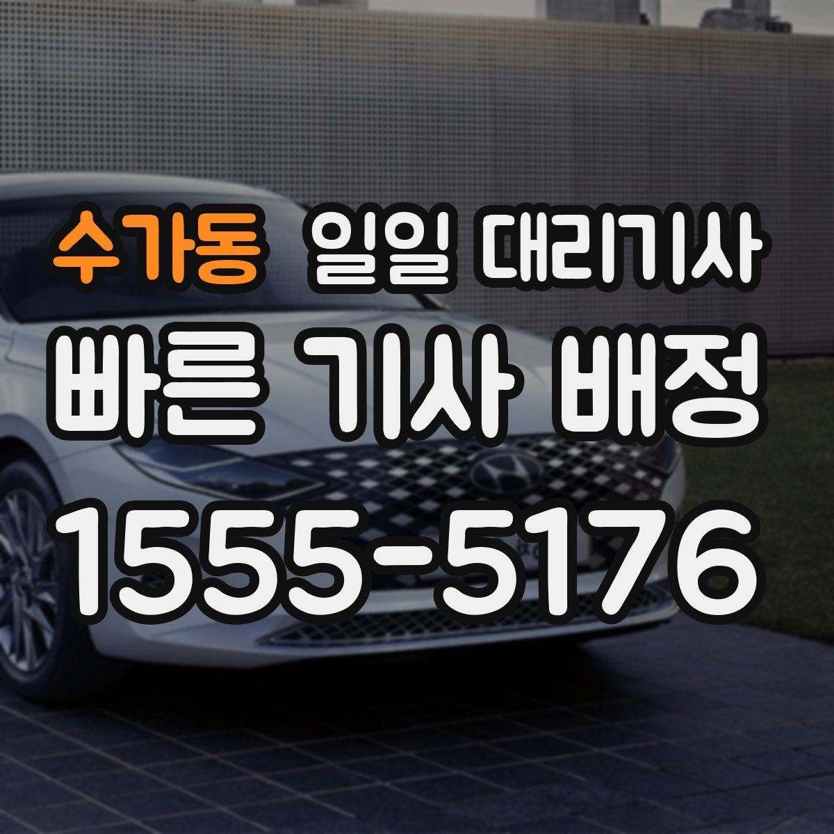 수가동 일일 대리기사