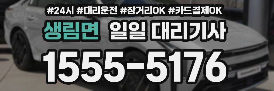 생림면 일일 대리기사