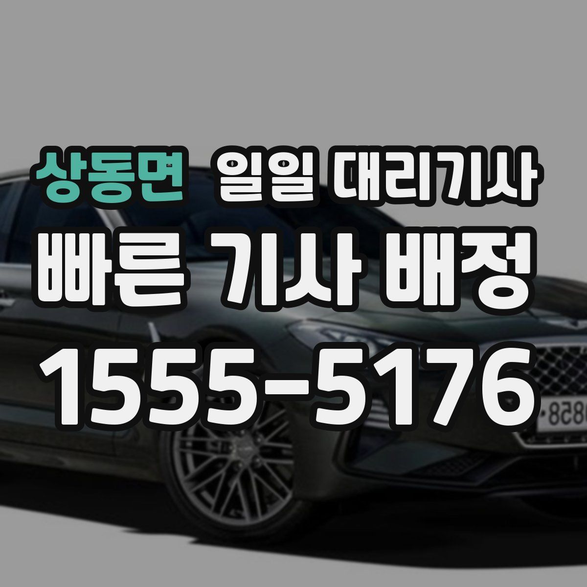상동면 일일 대리기사