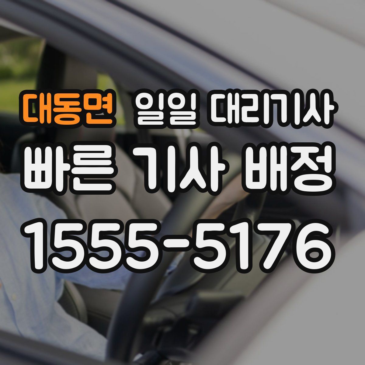 대동면 일일 대리기사
