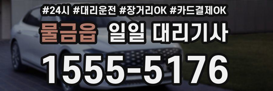 물금읍 일일 대리기사