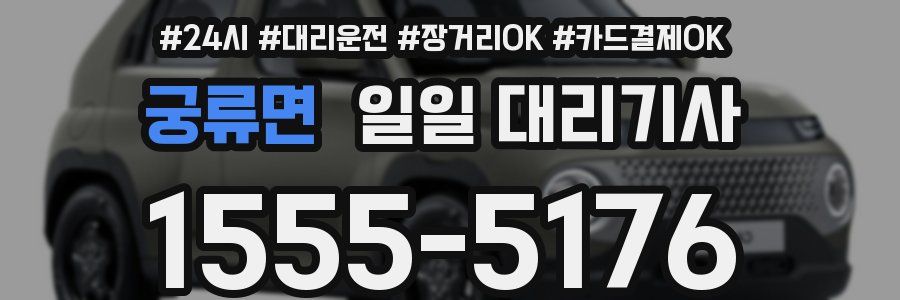 궁류면 일일 대리기사