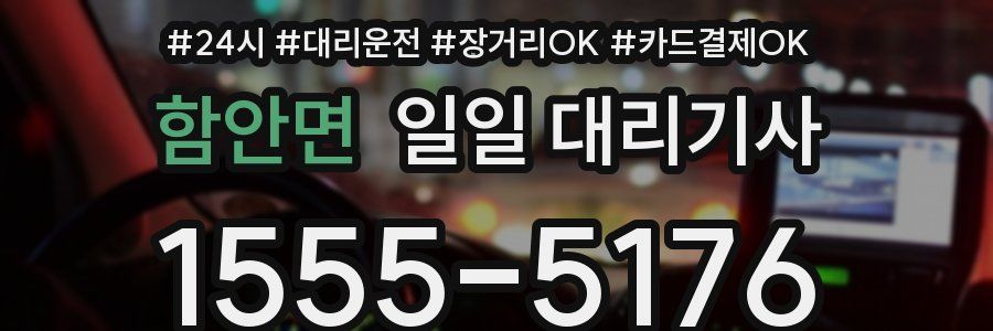 함안면 일일 대리기사