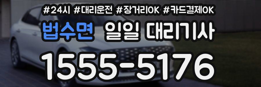 법수면 일일 대리기사