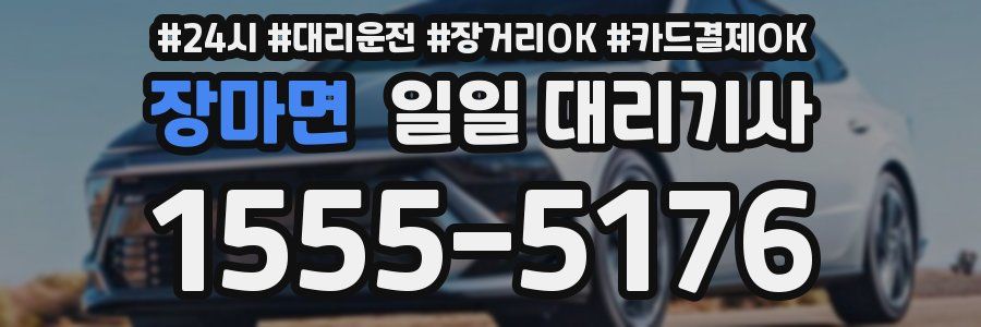 장마면 일일 대리기사