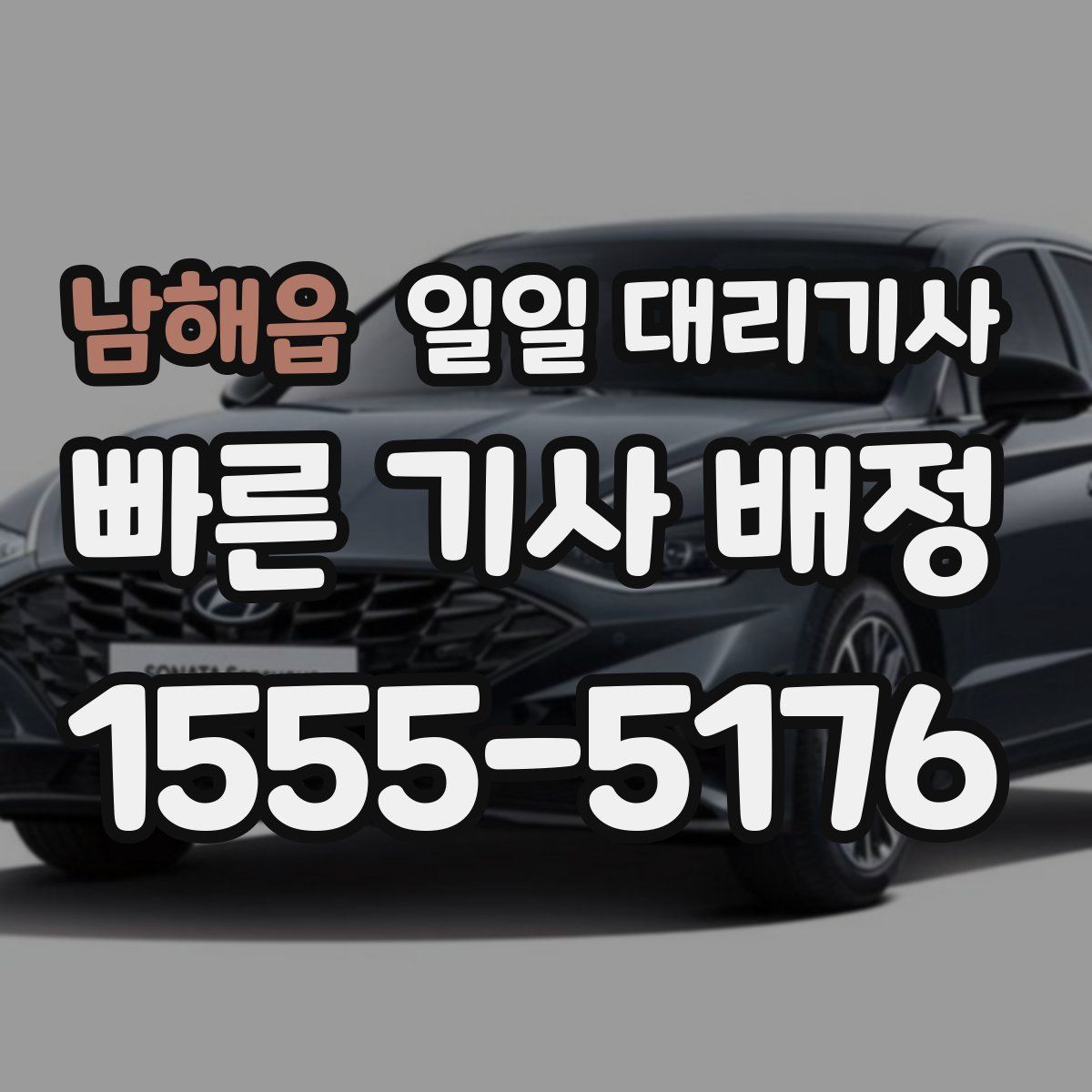 남해읍 일일 대리기사