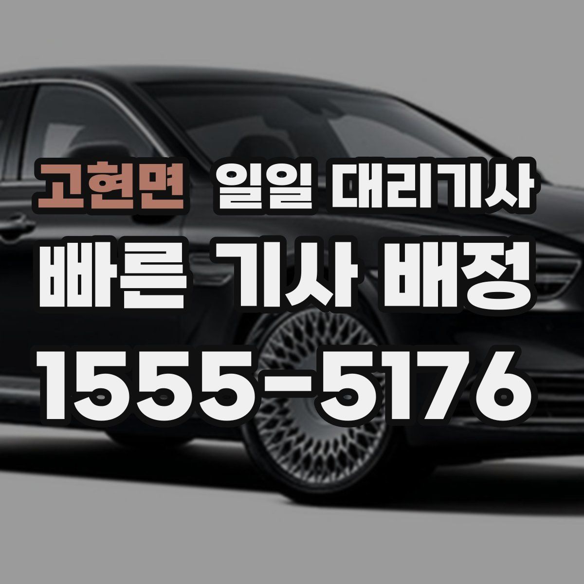 고현면 일일 대리기사