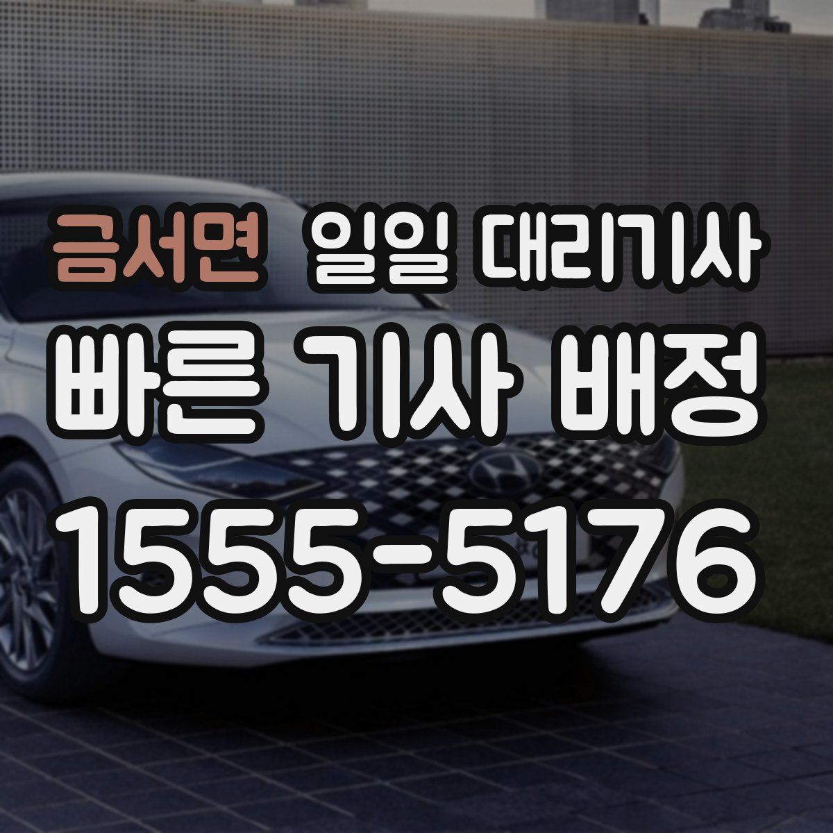 금서면 일일 대리기사
