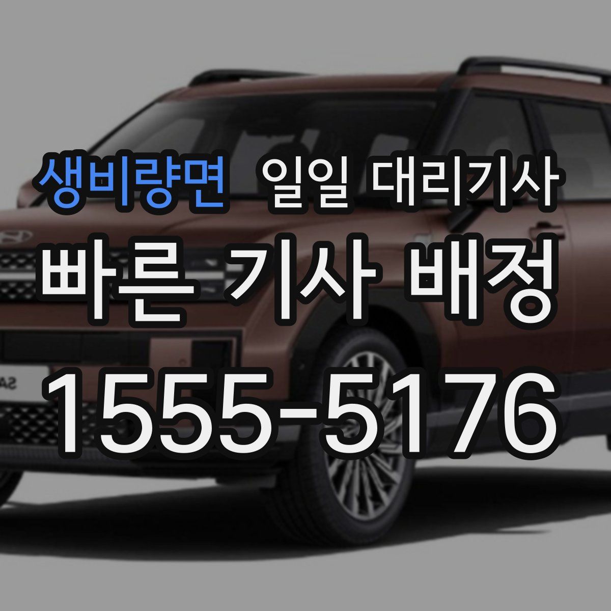 생비량면 일일 대리기사