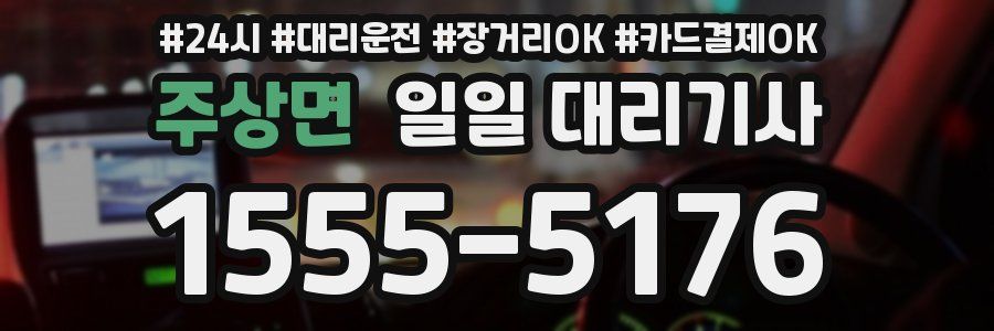 주상면 일일 대리기사