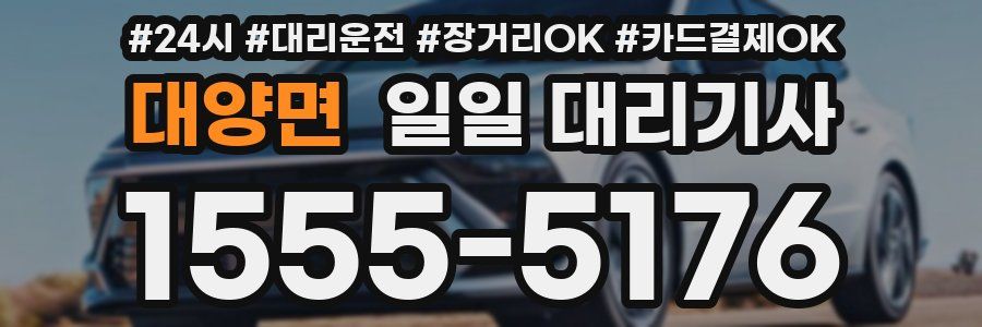 대양면 일일 대리기사