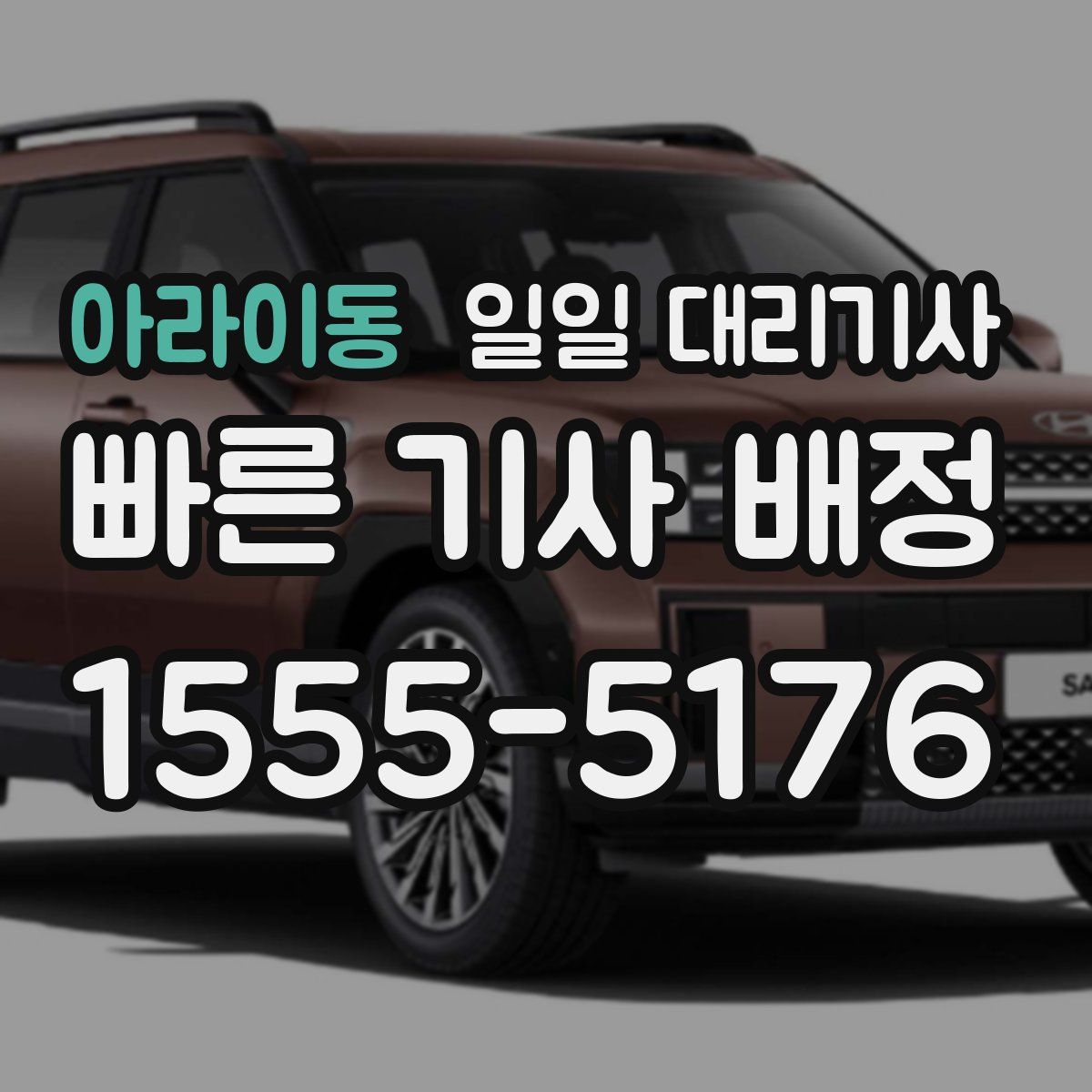 아라이동 일일 대리기사