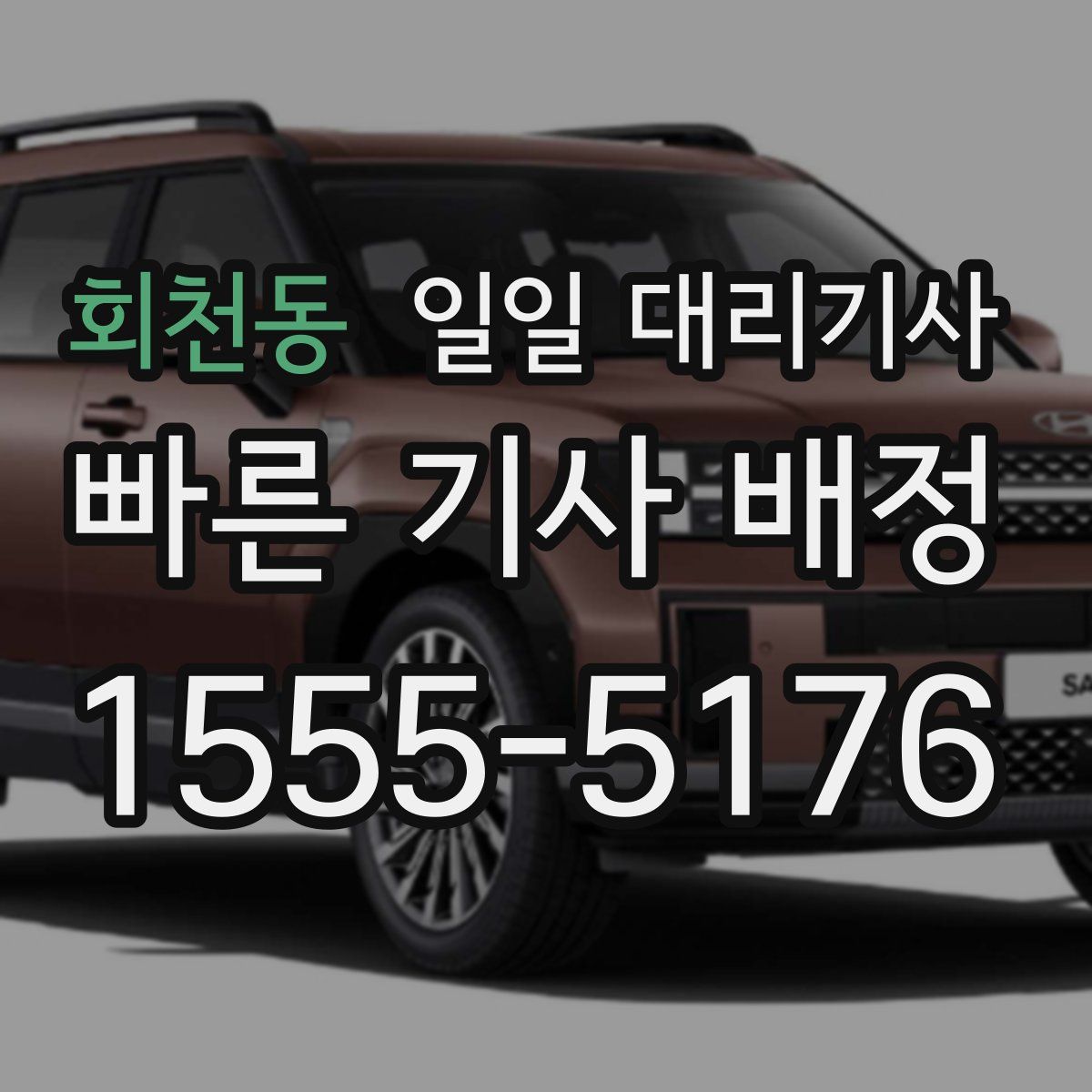 회천동 일일 대리기사