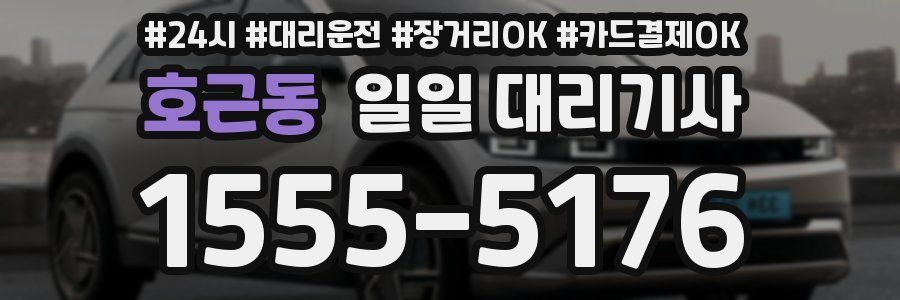 호근동 일일 대리기사