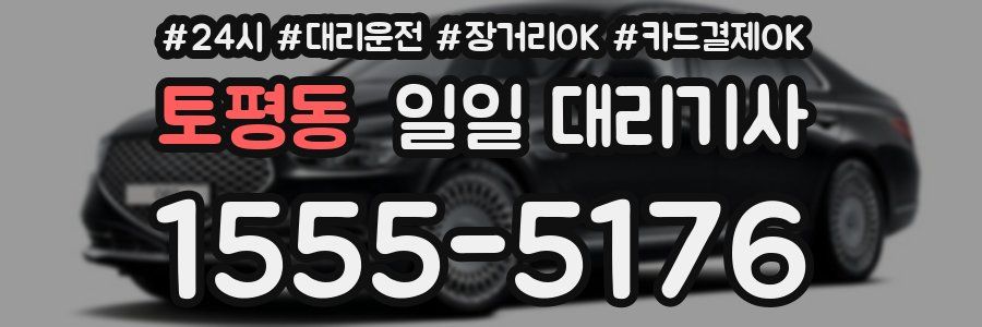 토평동 일일 대리기사