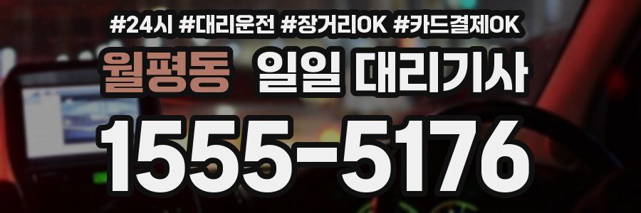월평동 일일 대리기사