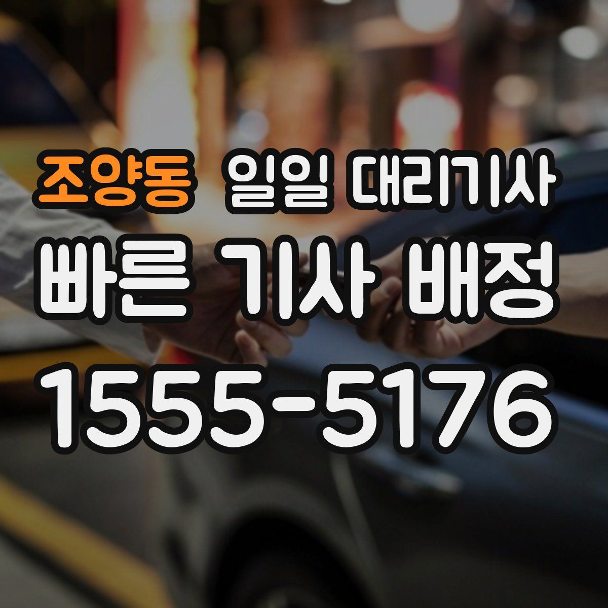 조양동 일일 대리기사
