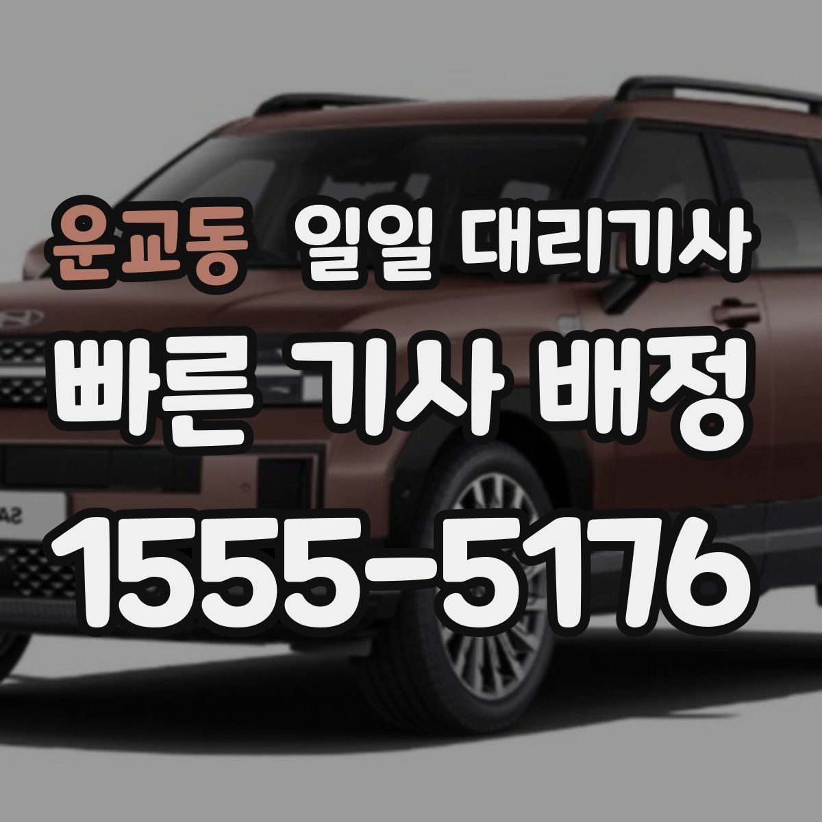 운교동 일일 대리기사