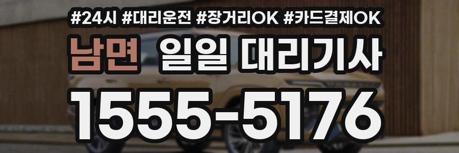 남면 일일 대리기사