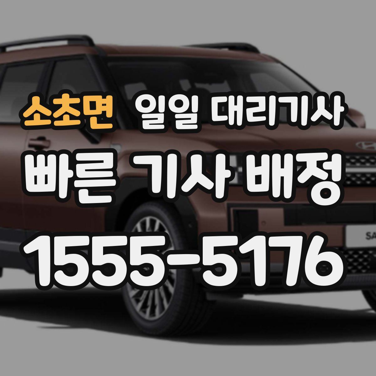 소초면 일일 대리기사