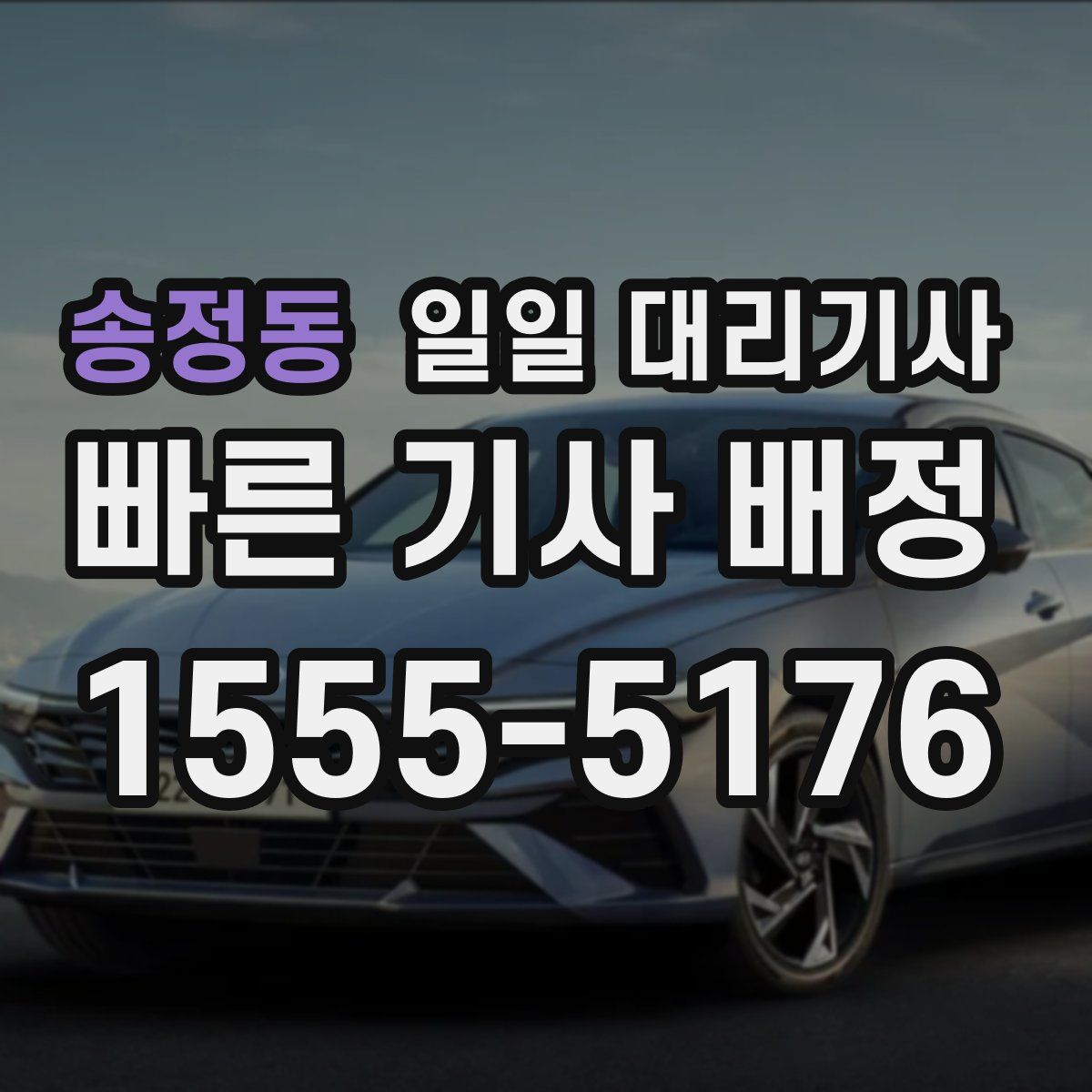 송정동 일일 대리기사