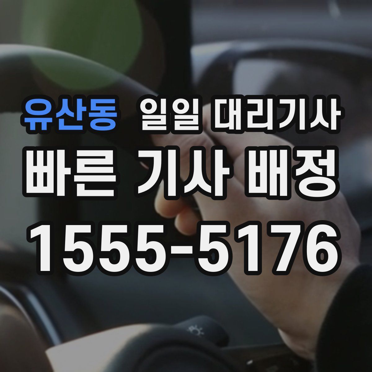 유산동 일일 대리기사