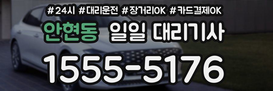 안현동 일일 대리기사
