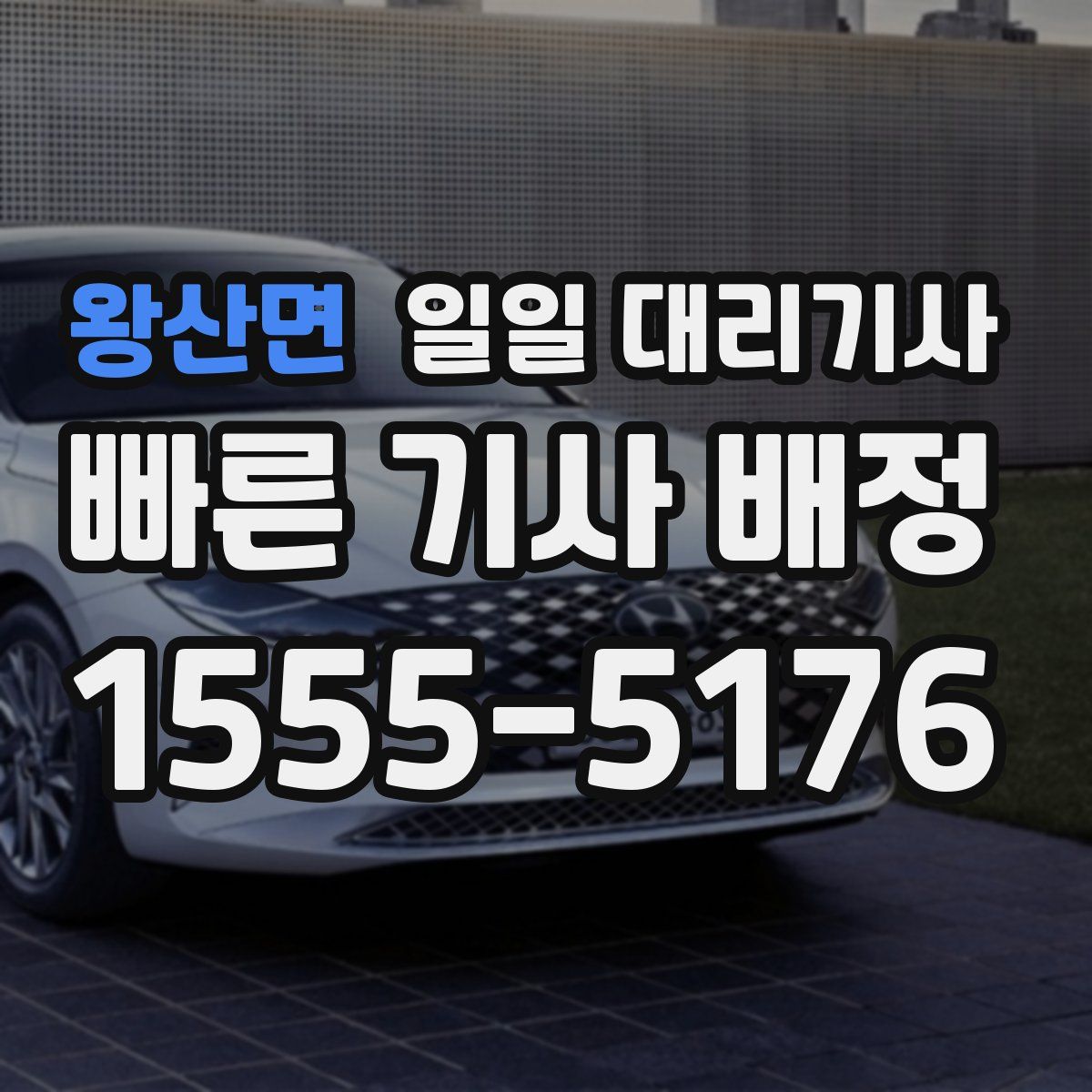 왕산면 일일 대리기사