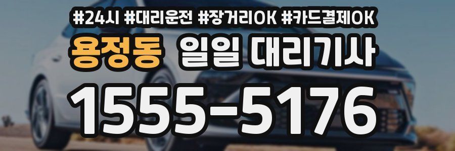 용정동 일일 대리기사