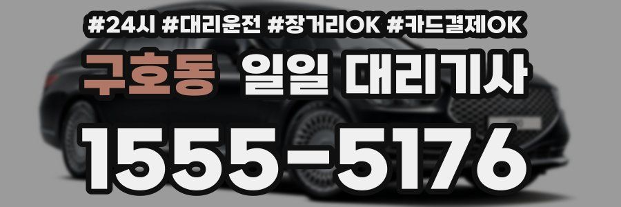 구호동 일일 대리기사