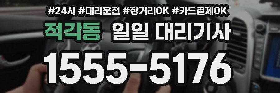 적각동 일일 대리기사